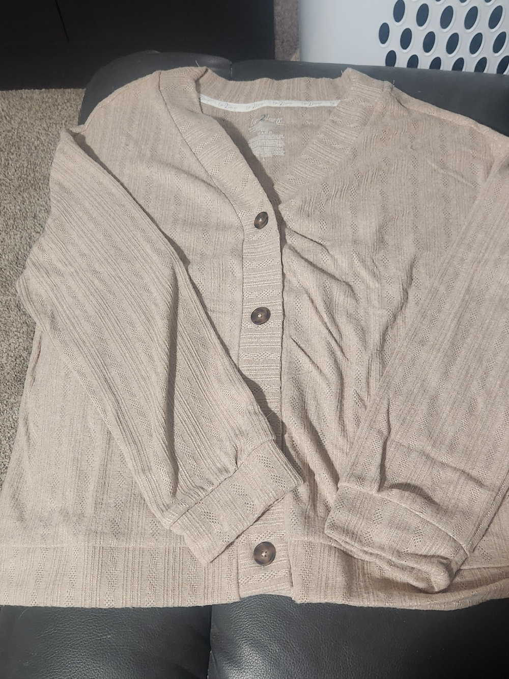 NWOT Live 2 Lounge 3 Piece Set, Beige Size Large - Picture 4 of 9